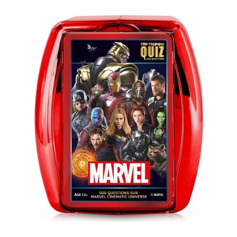 Quiz Marvel cinématic universe 500 questions, Jeu de société de que Quiz Marvel cinématic universe 500 questions, Jeu de société de que
