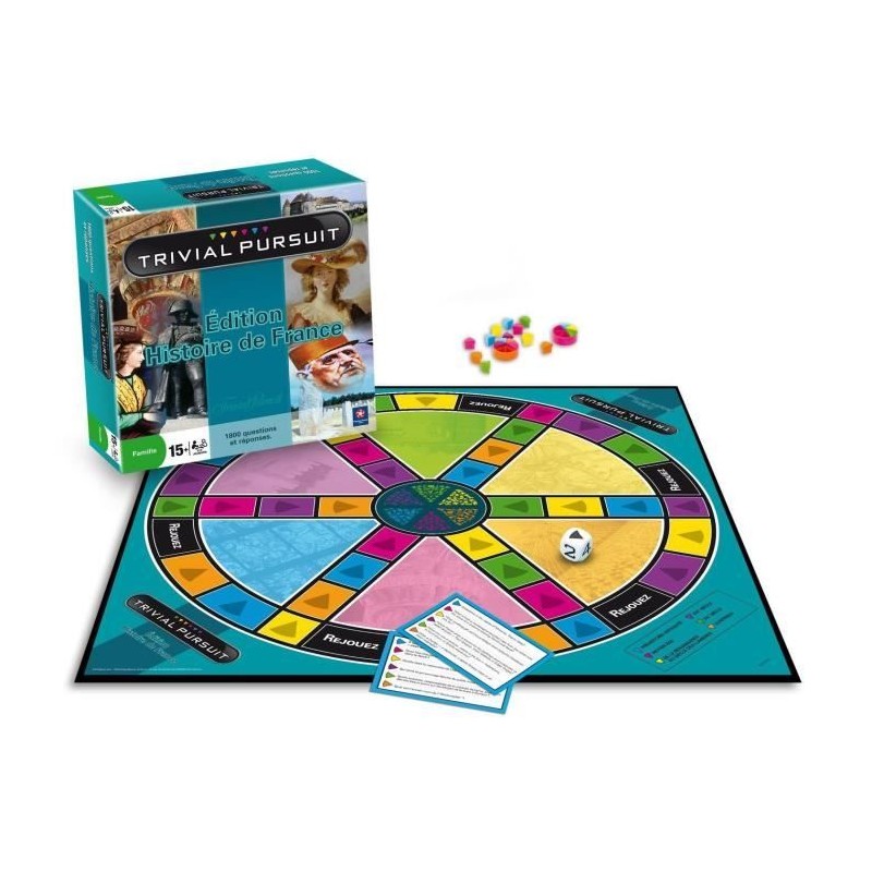 WINNING MOVES Trivial Pursuit Histoire de France WINNING MOVES Trivial Pursuit Histoire de France