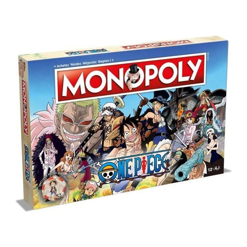 MONOPOLY One Piece - Jeu de société - Version française MONOPOLY One Piece - Jeu de société - Version française