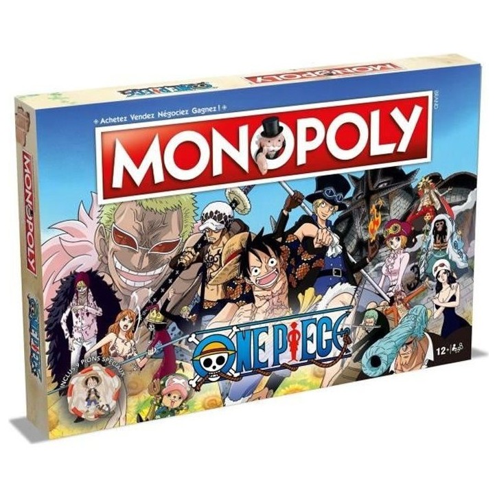 MONOPOLY One Piece - Jeu de société - Version française MONOPOLY One Piece - Jeu de société - Version française