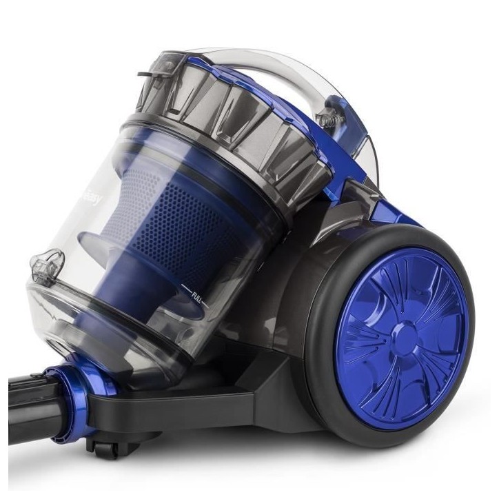 Aspirateur Multicyclonique sans sac WEASY - 2L - Tube télescopique en aluminium - Triple A - Cable 5m - Classe A Aspirateur Multicyclonique sans sac WEASY - 2L - Tube télescopique en aluminium - Triple A - Cable 5m - Classe A