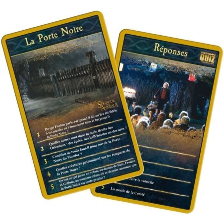 Quizz Le Seigneur des anneaux 500 Questions - Format Voyage - Version française, Winning Moves