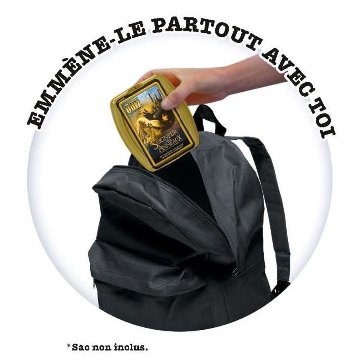 Quizz Le Seigneur des anneaux 500 Questions - Format Voyage - Version française, Winning Moves
