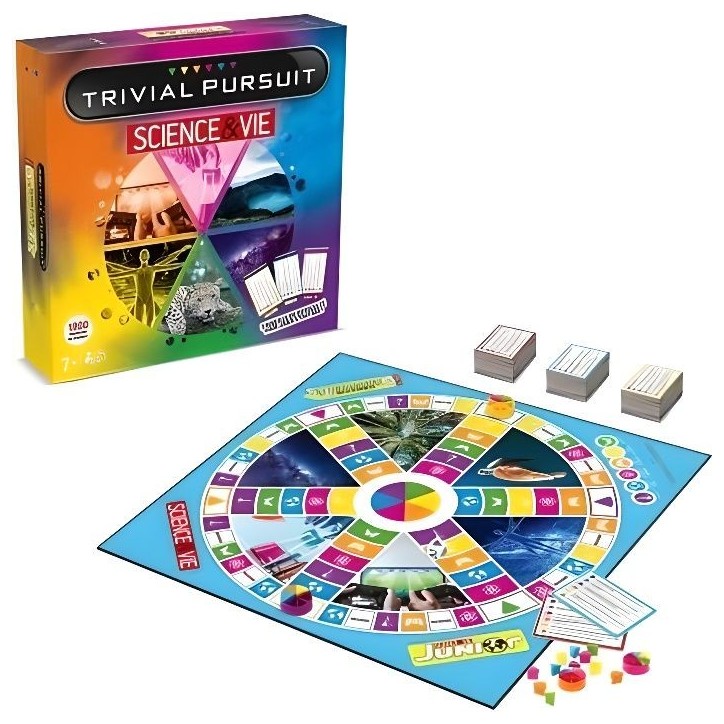 TRIVIAL PURSUIT SCIENCE & VIE - Jeu de plateau - WINNING MOVES