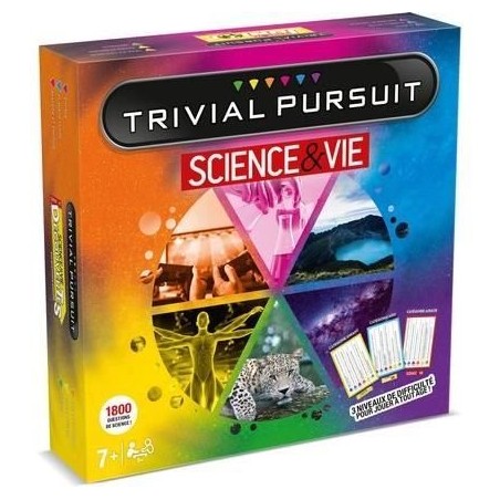TRIVIAL PURSUIT SCIENCE & VIE - Jeu de plateau - WINNING MOVES