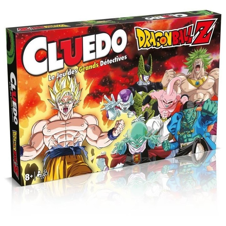 Cluedo - CLUEDO - Dragon Ball Z - Jeu d'ambiance - 2 joueurs ou plus - 8 ans Cluedo - CLUEDO - Dragon Ball Z - Jeu d'ambiance - 2 joueurs ou plus - 8 ans