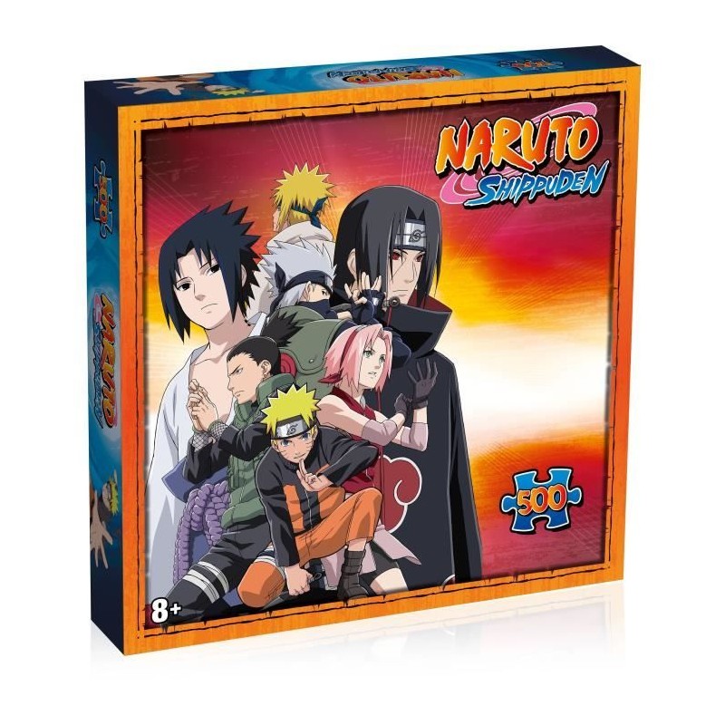 Puzzle 500 pieces Naruto Shippuden Ninjas DE Konoha, des 10 ans, Versi Puzzle 500 pieces Naruto Shippuden Ninjas DE Konoha, des 10 ans, Versi