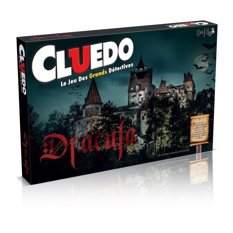 CLUEDO DRACULA - Jeu de plateau - WINNING MOVES CLUEDO DRACULA - Jeu de plateau - WINNING MOVES