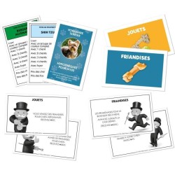 Monopoly Chiens Jeu de société, Monopoly mettant en vedette les chie