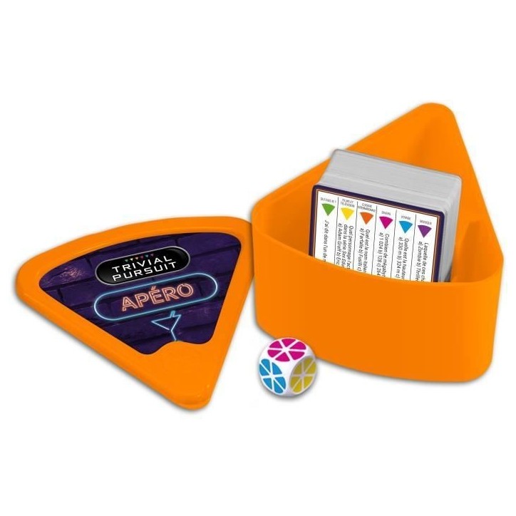 TRIVIAL PURSUIT Voyage apéro - Jeu de société - WINNING MOVES TRIVIAL PURSUIT Voyage apéro - Jeu de société - WINNING MOVES