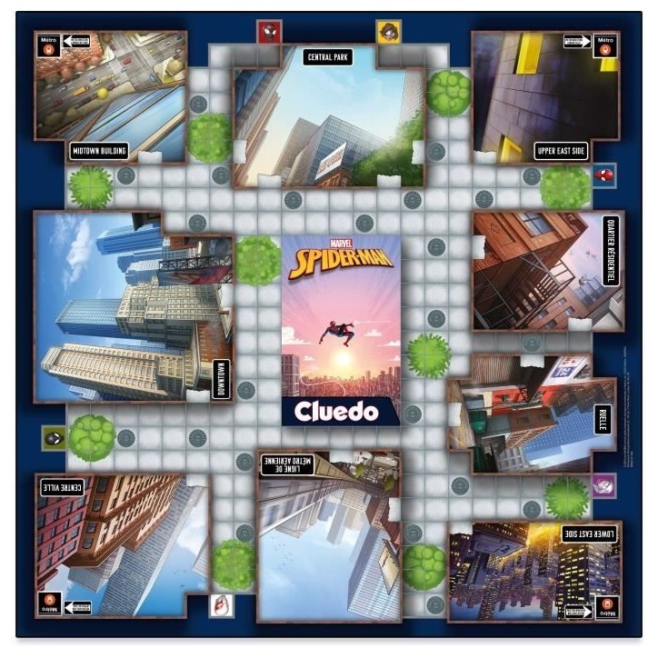CLUEDO Spider-Man - Jeu de société - WINNING MOVES
