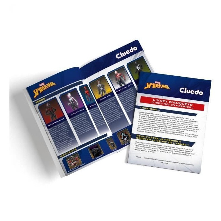 CLUEDO Spider-Man - Jeu de société - WINNING MOVES