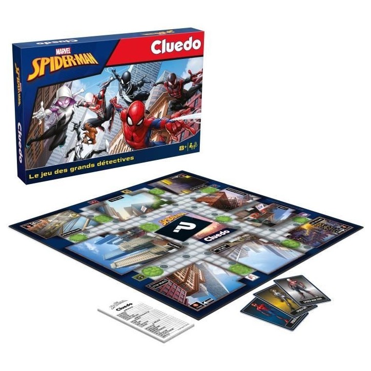 CLUEDO Spider-Man - Jeu de société - WINNING MOVES