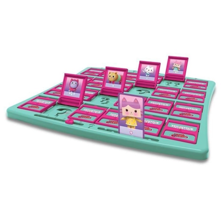 Jeu de société - WINNING MOVES - Qui Est-Ce? Gabby et la Maison Magique - Version Gabby's Dollhouse