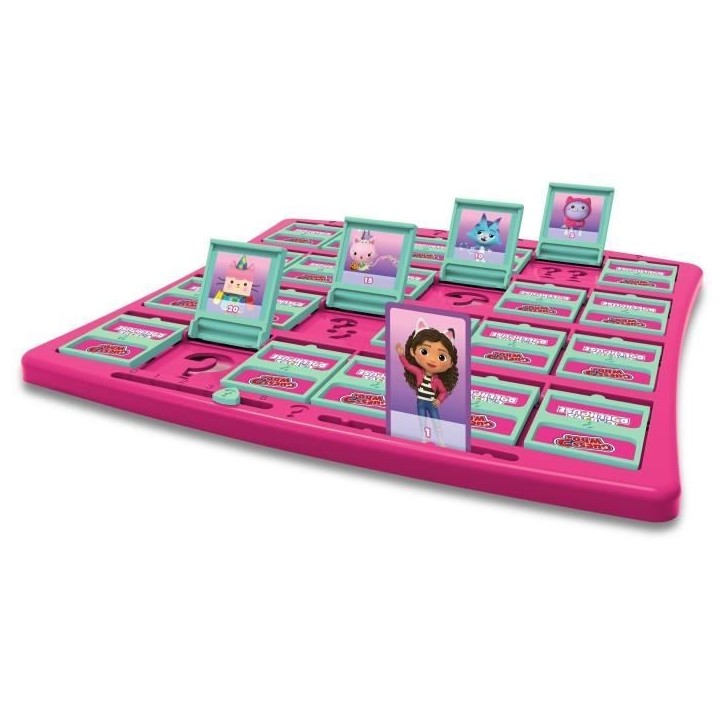 Jeu de société - WINNING MOVES - Qui Est-Ce? Gabby et la Maison Magique - Version Gabby's Dollhouse