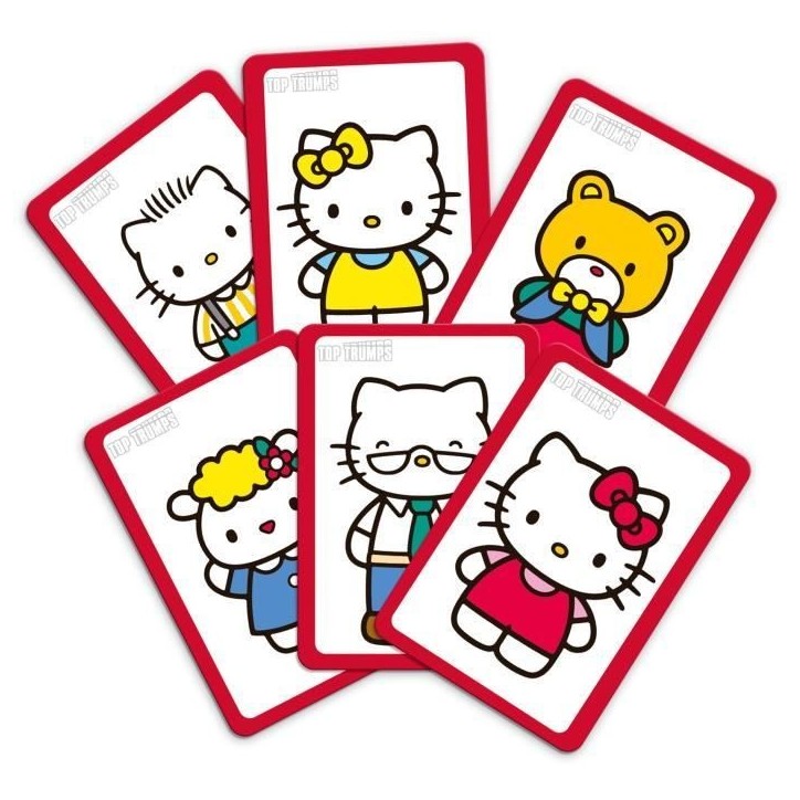 Jeu de société - WINNING MOVES - Match Hello Kitty - Alignez 5 cubes identiques pour gagner