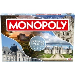 MONOPOLY Chateaux de la Loire - Jeu de société - WINNING MOVES