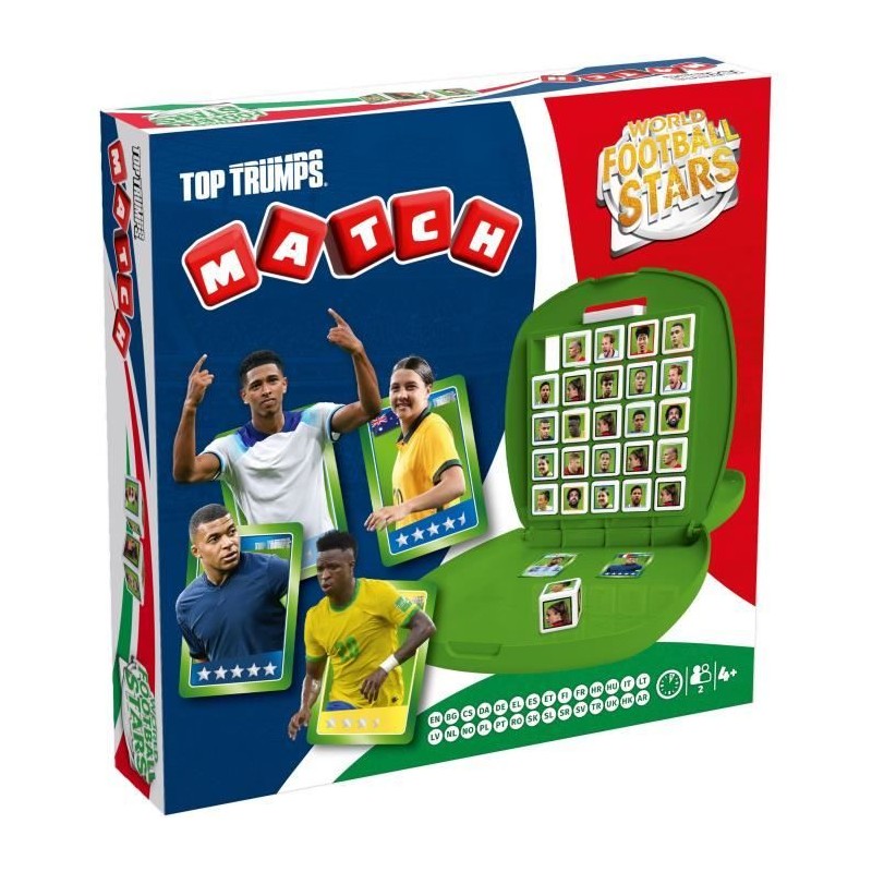 MATCH World Football Stars 2025 - Jeu de société - WINNING MOVES MATCH World Football Stars 2025 - Jeu de société - WINNING MOVES