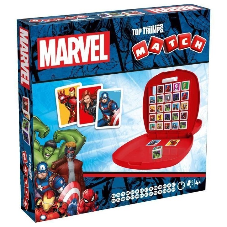 Match - Jeu de société - WINNING MOVES GAMES - Marvel 2025 Match - Jeu de société - WINNING MOVES GAMES - Marvel 2025