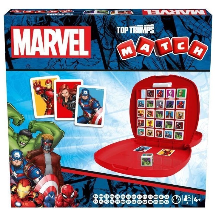 Match - Jeu de société - WINNING MOVES GAMES - Marvel 2025 Match - Jeu de société - WINNING MOVES GAMES - Marvel 2025