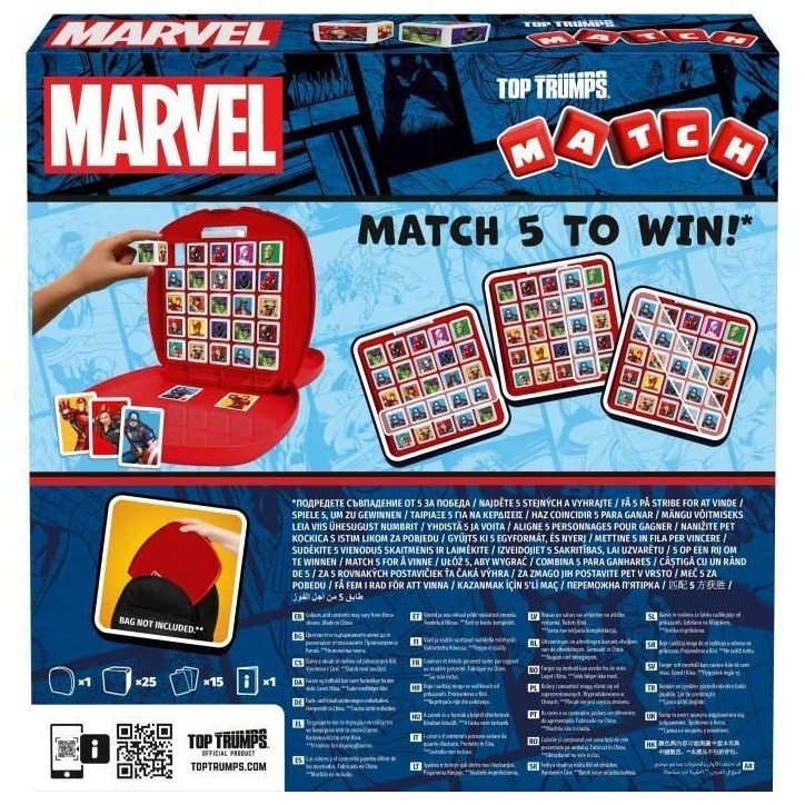 Match - Jeu de société - WINNING MOVES GAMES - Marvel 2025 Match - Jeu de société - WINNING MOVES GAMES - Marvel 2025