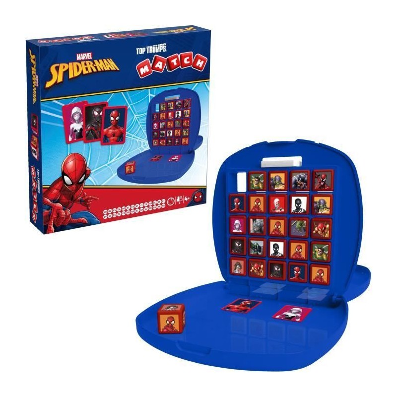 Match - Jeu de société - WINNING MOVES GAMES - Spider-Man 2025 Match - Jeu de société - WINNING MOVES GAMES - Spider-Man 2025