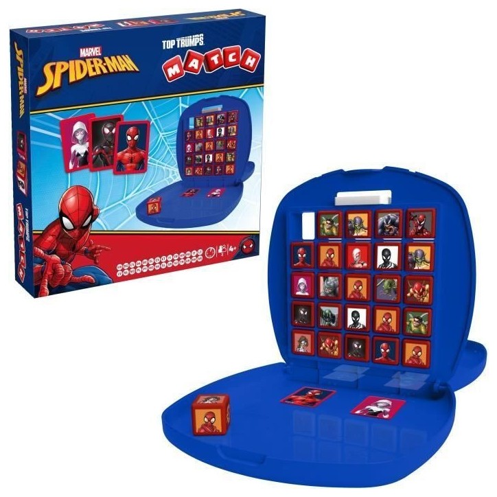 Match - Jeu de société - WINNING MOVES GAMES - Spider-Man 2025 Match - Jeu de société - WINNING MOVES GAMES - Spider-Man 2025