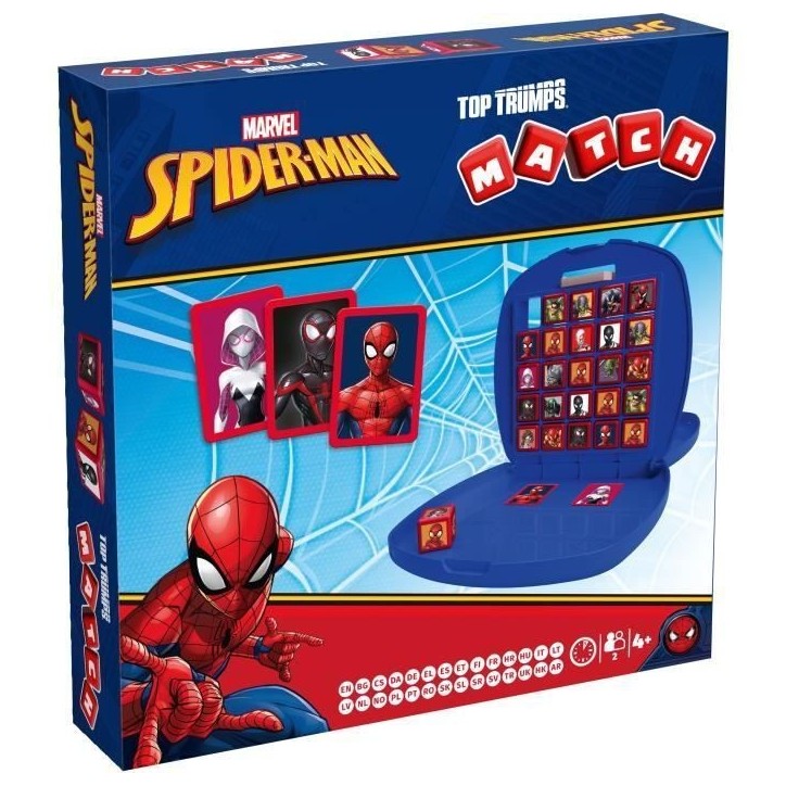 Match - Jeu de société - WINNING MOVES GAMES - Spider-Man 2025 Match - Jeu de société - WINNING MOVES GAMES - Spider-Man 2025