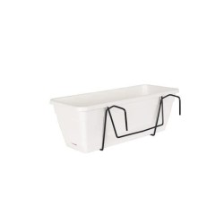 ARTEVASI Kit Jardiniere VENEZIA avec réserve d'eau - Blanc - 10L - 49