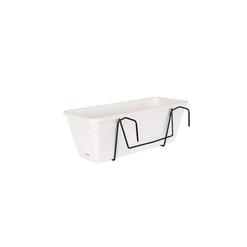 ARTEVASI Kit Jardiniere VENEZIA avec réserve d'eau - Blanc - 10L - 49 ARTEVASI Kit Jardiniere VENEZIA avec réserve d'eau - Blanc - 10L - 49