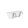 ARTEVASI Kit Jardiniere VENEZIA avec réserve d'eau - Blanc - 10L - 49