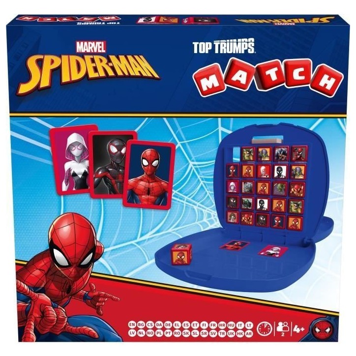 Match - Jeu de société - WINNING MOVES GAMES - Spider-Man 2025 Match - Jeu de société - WINNING MOVES GAMES - Spider-Man 2025
