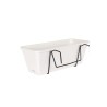 ARTEVASI Kit Jardiniere VENEZIA avec réserve d'eau - Blanc - 10L - 49