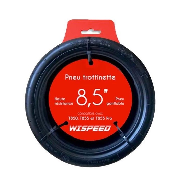 Pneu trottinette - WISPEED - 8,5 - Universel - 33 x 23 x 25 cm Pneu trottinette - WISPEED - 8,5 - Universel - 33 x 23 x 25 cm