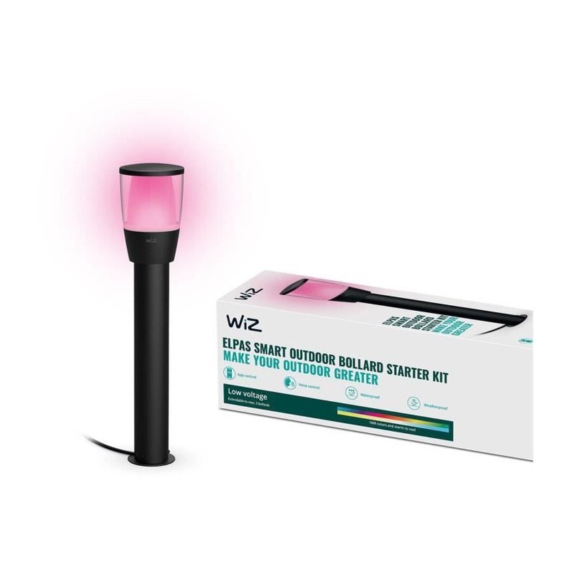 Kit de Démarrage Borne Connectée WIZ ELPAS 12V Extérieur - Windmill Kit de Démarrage Borne Connectée WIZ ELPAS 12V Extérieur - Windmill
