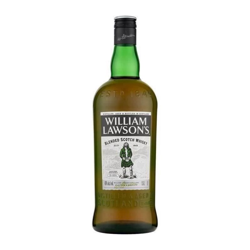 Whisky William Lawson's - Blended whisky - Ecosse - 40%vol - 150cl Whisky William Lawson's - Blended whisky - Ecosse - 40%vol - 150cl