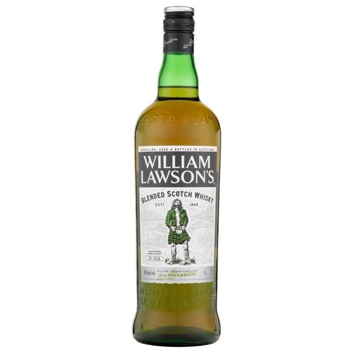 Whisky William Lawson's - Blended whisky - Ecosse - 40%vol - 100cl