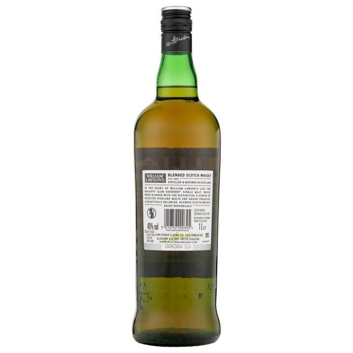 Whisky William Lawson's - Blended whisky - Ecosse - 40%vol - 100cl