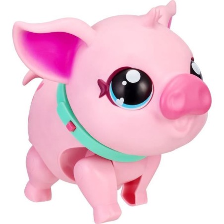Jouet interactif - MOOSE TOYS - Little Live Pets Cochon rose - A parti