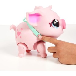 Jouet interactif - MOOSE TOYS - Little Live Pets Cochon rose - A parti