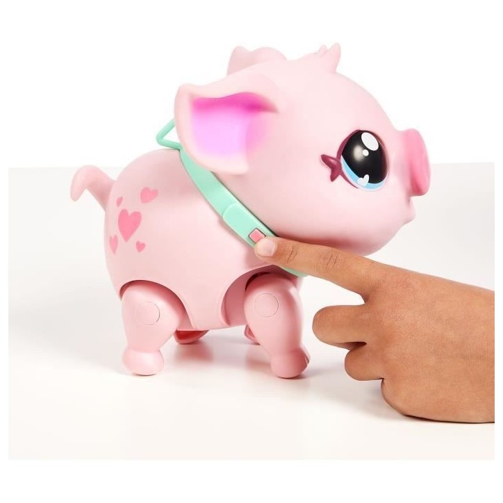Jouet interactif - MOOSE TOYS - Little Live Pets Cochon rose - A partir de 5 ans - Piles incluses Jouet interactif - MOOSE TOYS - Little Live Pets Cochon rose - A partir de 5 ans - Piles incluses