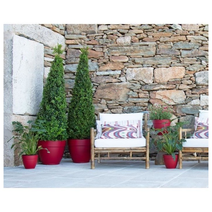 ARTEVASI Pot de fleurs CAPRI CAMPANA - Résistant au gel - Anthracite - 30 x 30 x H 25,2 cm ARTEVASI Pot de fleurs CAPRI CAMPANA - Résistant au gel - Anthracite - 30 x 30 x H 25,2 cm
