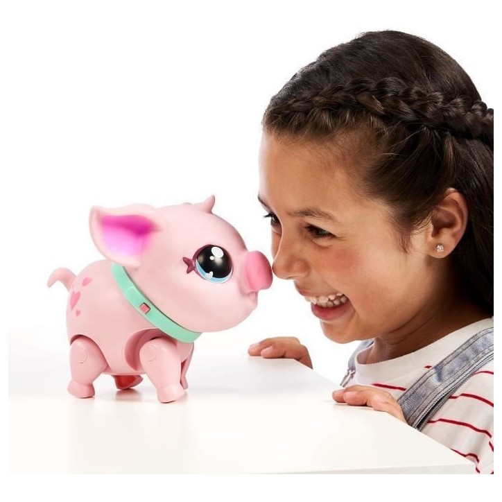 Jouet interactif - MOOSE TOYS - Little Live Pets Cochon rose - A partir de 5 ans - Piles incluses Jouet interactif - MOOSE TOYS - Little Live Pets Cochon rose - A partir de 5 ans - Piles incluses