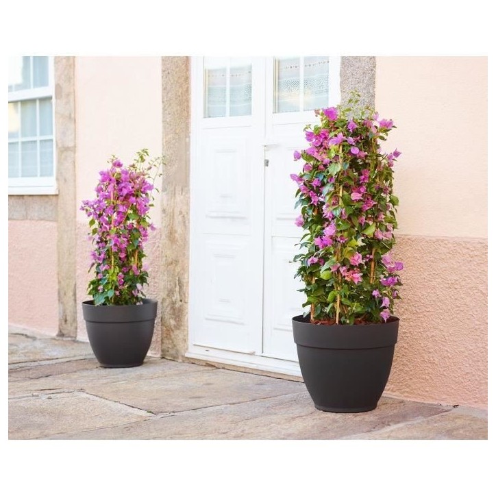 ARTEVASI Pot de fleurs CAPRI CAMPANA - Résistant au gel - Anthracite - 30 x 30 x H 25,2 cm ARTEVASI Pot de fleurs CAPRI CAMPANA - Résistant au gel - Anthracite - 30 x 30 x H 25,2 cm