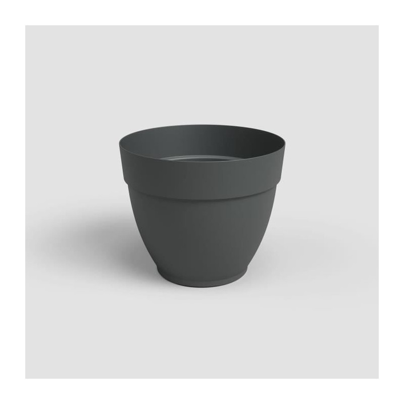 ARTEVASI pot de fleurs CAPRI CAMPANA - Résistant au gel - Anthacite - ARTEVASI pot de fleurs CAPRI CAMPANA - Résistant au gel - Anthacite -