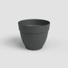 ARTEVASI pot de fleurs CAPRI CAMPANA - Résistant au gel - Anthacite -