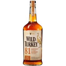 Wild Turkey - 81 Proof - Kentucky straight bourbon whiskey - 40,5% Vol