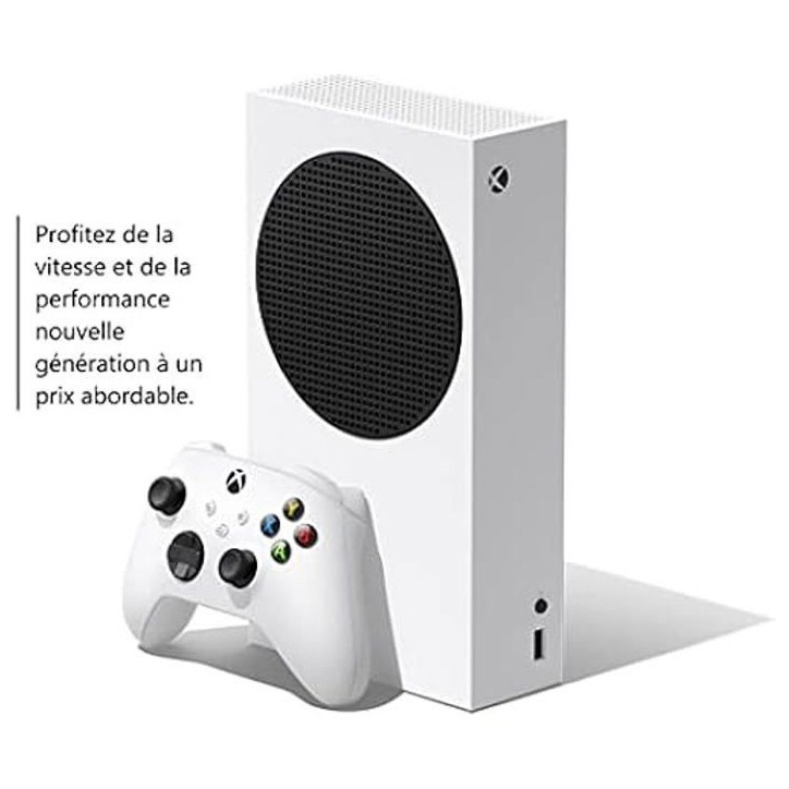 Console Xbox Series S - 512 Go SSD - 100% digitale - Compatible 4K Console Xbox Series S - 512 Go SSD - 100% digitale - Compatible 4K