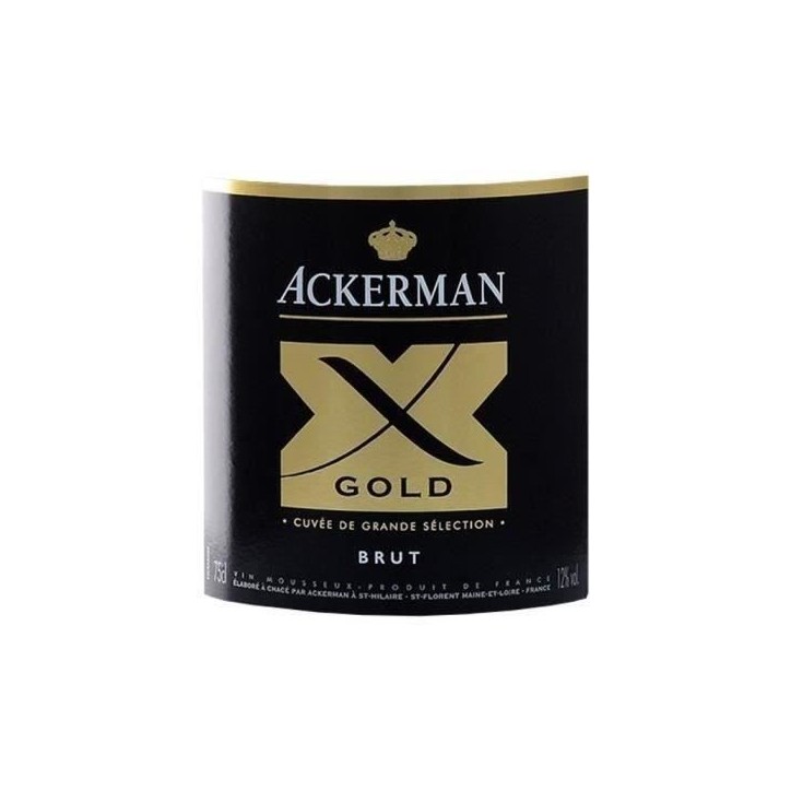 Ackerman X Gold - Vin effervescent Blanc