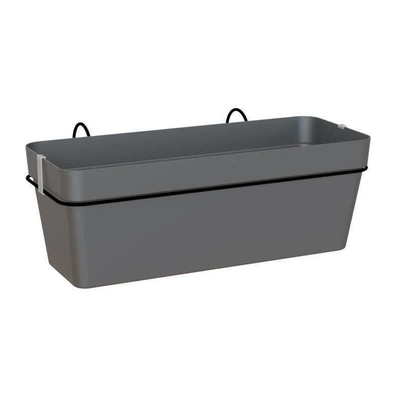 ARTEVASI Kit balcon Jardiniere CAPRI RE 50cm anthracite - 50,2 x 28,5 ARTEVASI Kit balcon Jardiniere CAPRI RE 50cm anthracite - 50,2 x 28,5